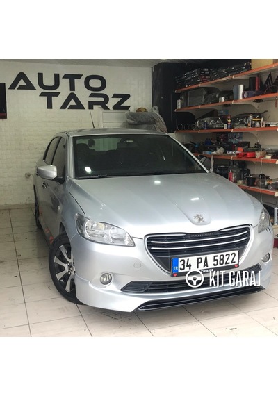 Kit Garaj Peugeot 301 Makyajsız Ön Ek Plastik Boyasız 2012