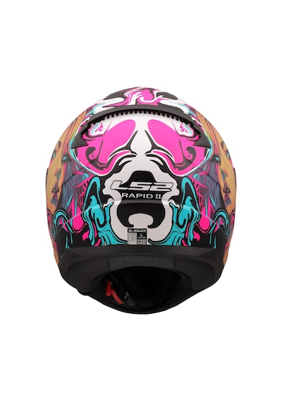 Ls2 Rapıd 2 Cyberg Mat Mor Kask Mor