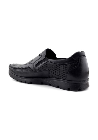 Forelli 32618-H Anatomik Erkek Ayakkabı Siyah Taba