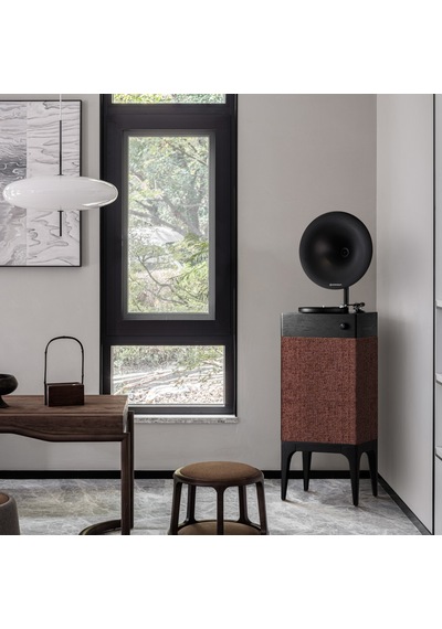 Fennessy İ5 Bluetooth Hoparlörlü 110w Hi-fi Retro Pikap Plakçalar Turntable, Karamel