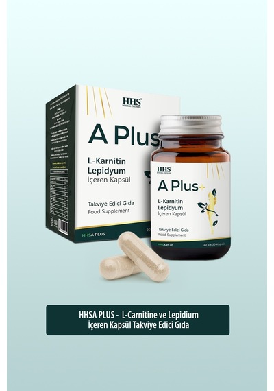 A Plus L-carnitine Lepidium Bitkisel Kapsül Aromasız