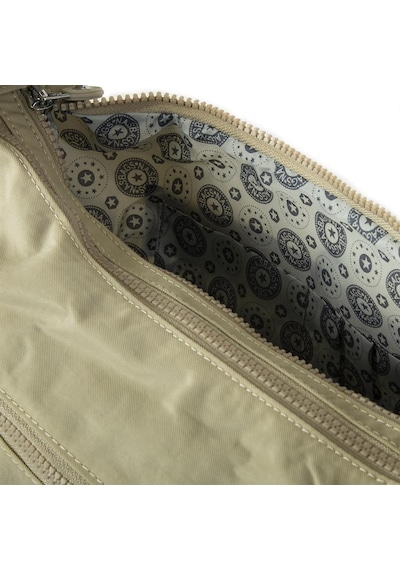 Nas Bag Unisex Zararlı Kimyasal İçermeyen Su İtici Özelliğe Sahip Omuz Ve Sırt Çantası Dönüştürülebilir Tasarım Bej