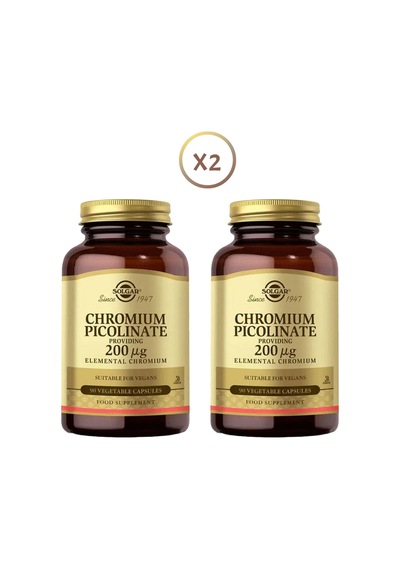 Solgar Chromium Picolinate 90 Adet 2 Adet