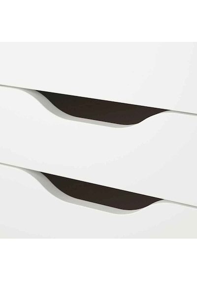 Alex Çalışma Masası, 2'li Stoper Çekmeceli, 132x58 Cm Beyaz Alex Çalışma Masası, 2'li Stoper Çekmeceli, 132x58 Cm Beyaz