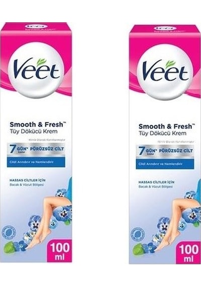 Veet Hassas Ciltler Tüy Dökücü Krem 2 x 100 ML