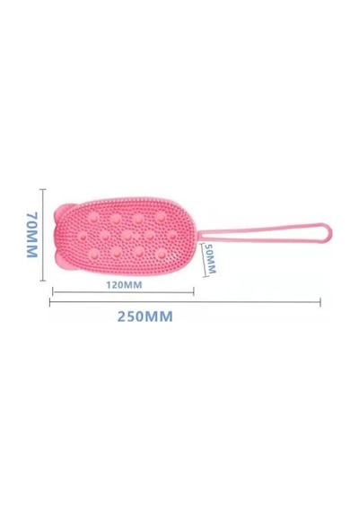 Süngerli Silikon Banyo Kesesi Çok Renkli