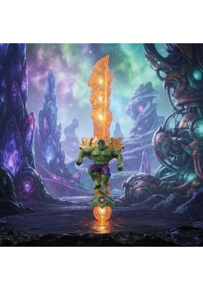 58 Cm Turuncu Led Işıklı Hulk Çubuk Turuncu Led Işıklı Çubuk Yılbaşı Parti Işıkları Parti Aksesuarı