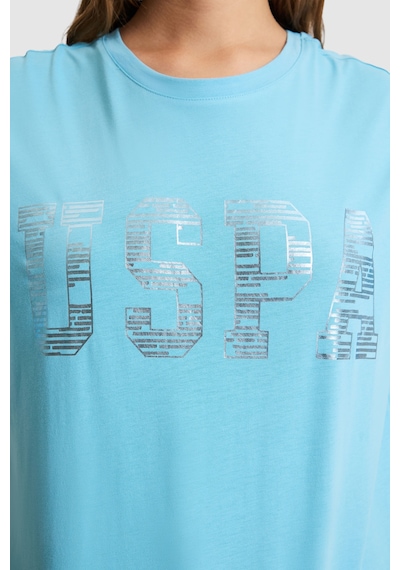 U.S. Polo Assn. U.s. Polo Assn. Kadın Aqua Tişört Basic 50321690-vr007 U.S. Polo Assn. U.s. Polo Assn. Kadın Aqua Tişört Basic 50321690-vr007