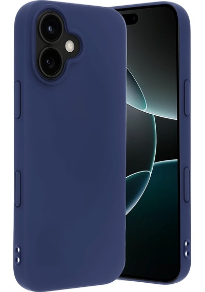 Flzdgnkr Newface Apple Uyumlu iPhone 17 First Silikon - Lacivert