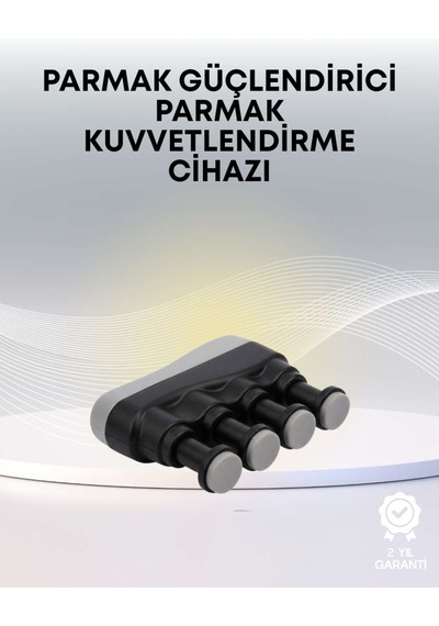 Ergonomik Parmak Egzersiz Aleti El Ve Bilek Güçlendirici Beyaz - Çok Renkli