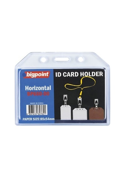 Bigpoint 660 5 Li Yatay Şeffaf Soft Kart Kabı