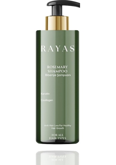 Rayas Biberiye Şampuanı Dökülme Karşıtı Ve Hızlı Uzamaya Yardımcı Keratin Ve Kolajen Özlü 250 Ml Sku: Smg8690010468871