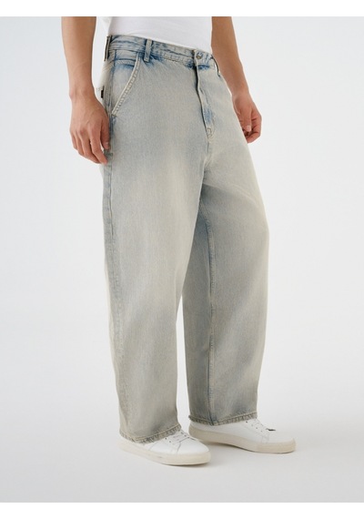 Skater Baggy Fit Erkek Pantolon Denim