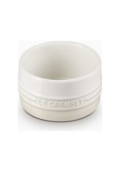 Le Creuset Seramik Ramekin, Istiflenebilir Lüks Sunum Kase Krem