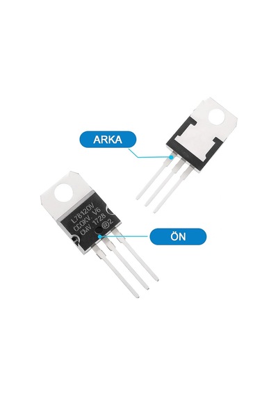 L7812cv 3 Pin Dc 12v Lineer Voltaj Düşürücü Regülatör Enregre Dıp To220 Dc Dc 35v 1.5a Ldo