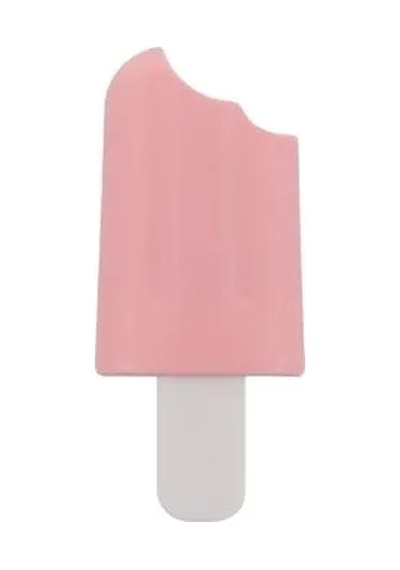 Dondurma Tasarımlı Mini Fosforlu Kalem-4 Açık Pembe