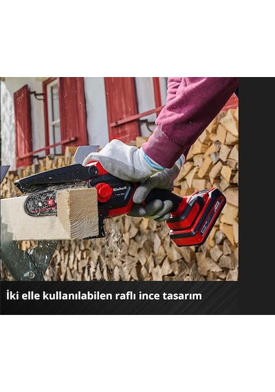 Einhell GE-PS 18/15 Li BL - Solo Akülü Dal Budama Testeresi - 4600040