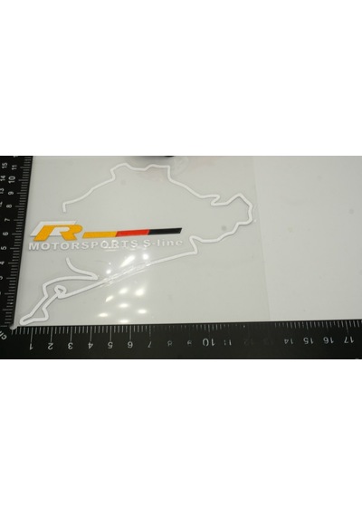 Audi R Motorsports S Line Nurburgring Depo Kapağı Sticker