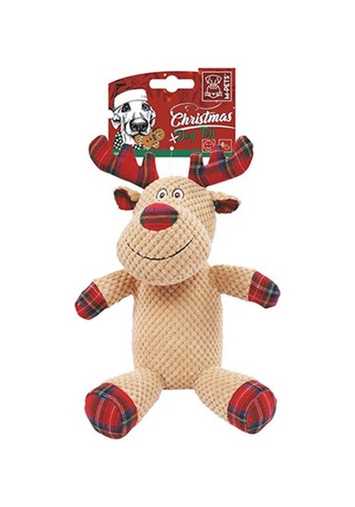 M-pets Christmas Ren Geyiği Köpek Oyuncağı 30x24x13 Cm 244-50058.01