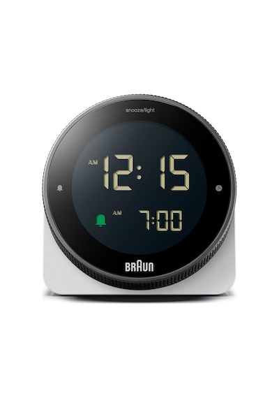 Braun Bc24w Beyaz Dokunmatik Ekranlı Dijital Alarmlı Masa Saati Brn.bc24w