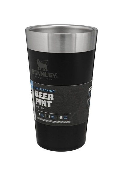 Stanley Adventure Vakumlu Soğuk İçecek Bardağı 0.47 Lt - Matte Black Pebble Siyah
