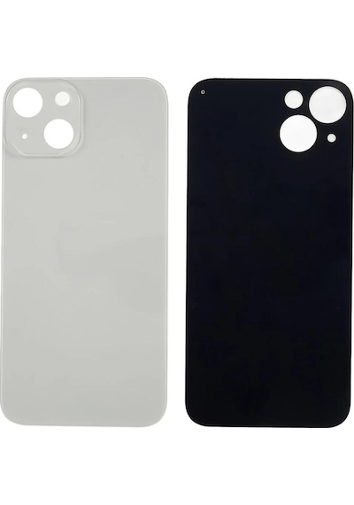 Apple Uyumlu iPhone 14 Arka Pil Kapağı Beyaz