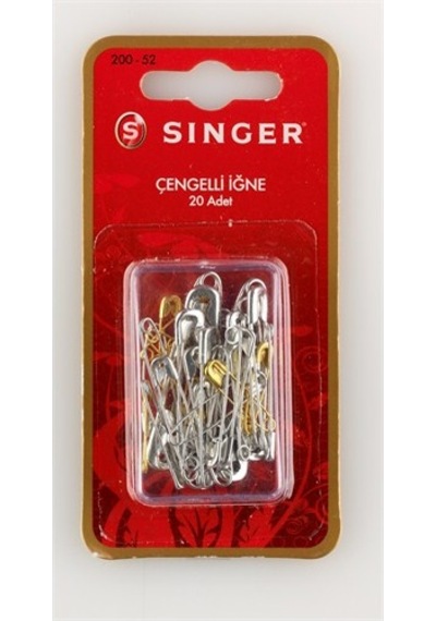 Singer Çengelli İğne 20 Adet