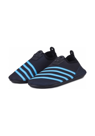 Kiko Kids Enigma Havuz Plaj Erkek Çocuk Deniz Ayakkabısı 7501 Siyah - Mavi Siyah - Mavi