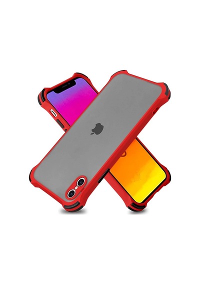 Ally Apple iPhone Uyumlu Xs Max 6.5 İnch Shokproof Kamera Koruma Darbe Emici Kılıf- 5775 Mavi