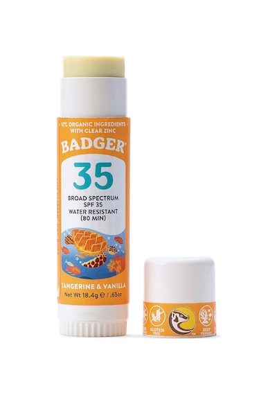 Badger Çocuk Turuncu Güneş Kremi Stick Spf35 Kolay Sürülüm 18.4 Gr