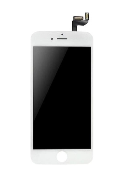 Gmr Apple Uyumlu  iPhone 6S Lcd Ekran Beyaz Gmrapple