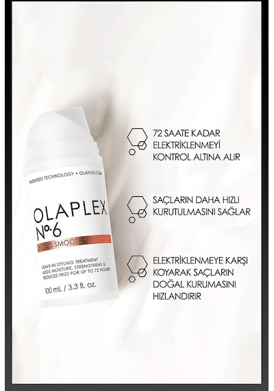 Olaplex No:6 Bond Smoother 100 ML + No:7 Bonding Oil 30 ML