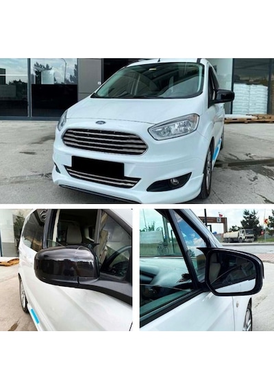 Ford Courier Batman Yarasa Ayna Kapağı Piano Black 2014-2017