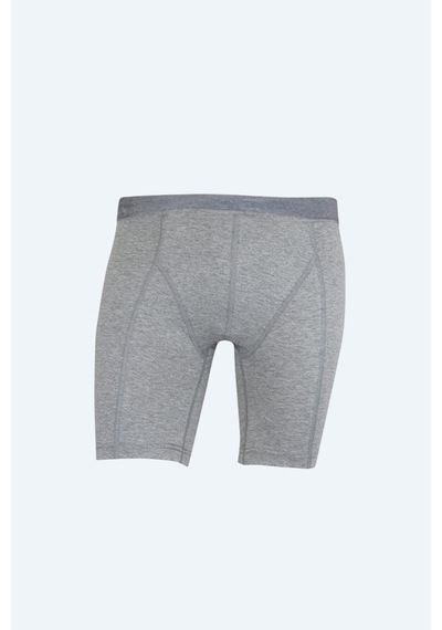Mintev Gri Likralı Uzun Erkek Boxer 049 3 Adet