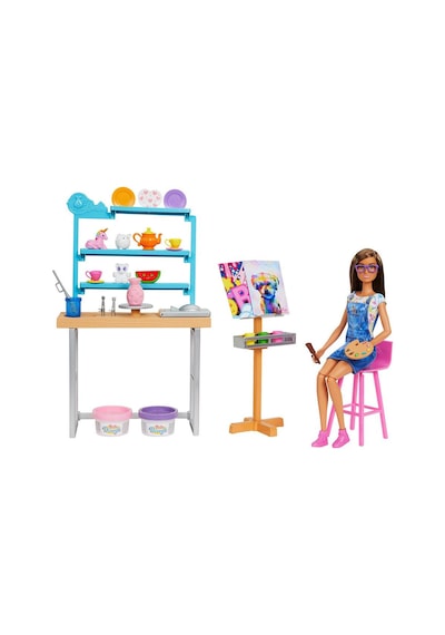 Barbie Nin Sanat Atölyesi Oyun Seti Hcm85
