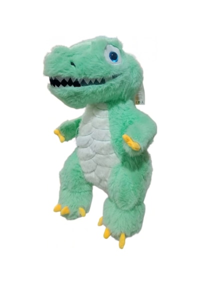 Sevimli Dinazor Peluş Oyuncak Uyku Arkadaşım 50 Cm Turkuaz