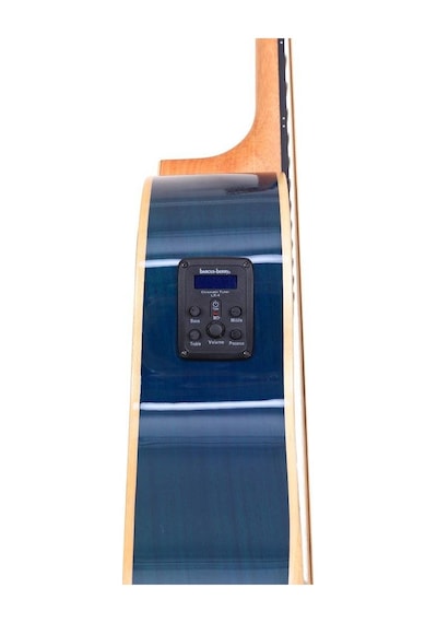 Washburn BTA-BLUBCE Bella Tono Vite Alure Burl Elektro Akustik Gitar