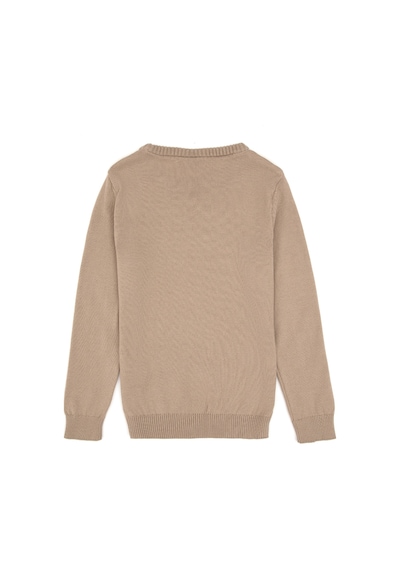 U.S. Polo Assn. Erkek Çocuk Açık Haki Basic Kazak 50315586-VR183