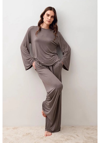 Artış Collection Artış 20210 Bayan Pijama Takımı VİZON