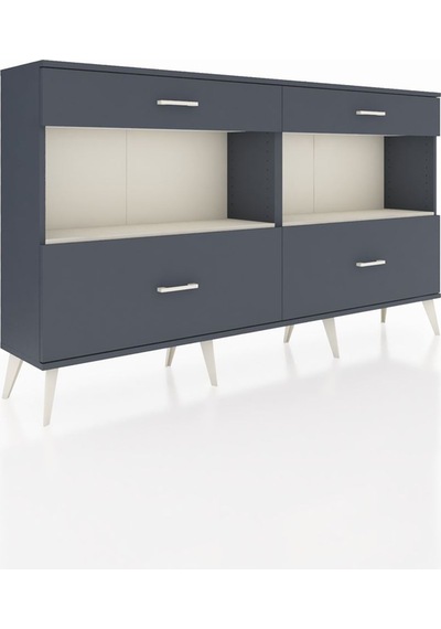 Arges Konsol 2 Raflı 4 Çekmeceli 176x30x99 Antrasit-aytaşı/antra Antrasit-aytaşı/antrasit Arges Konsol 2 Raflı 4 Çekmeceli 176x30x99 Antrasit-aytaşı/antra Antrasit-aytaşı/antrasit