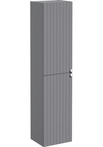 VitrA Root Groove Boy Dolabı 40 Cm Mat Gri 69088 Çok Renkli