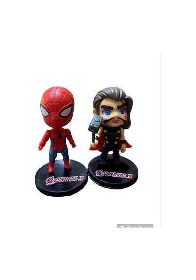 Süper Kahramanlar Mini 6'lı Figür Oyuncak Avengers Karakterleri