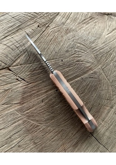 Dmr 4116n Çelik Çakı Özel Yapım Çakı Cep Çakısı Kamp Çakısı Carbon 18cm Kırmızı
