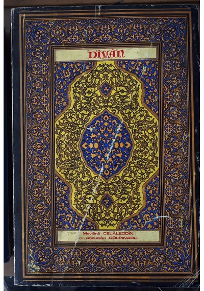 Divan  Mevlana Celaleddin  1974 Yılı Basım