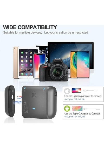 Lensgo 318cıı Yaka Mikrofonu