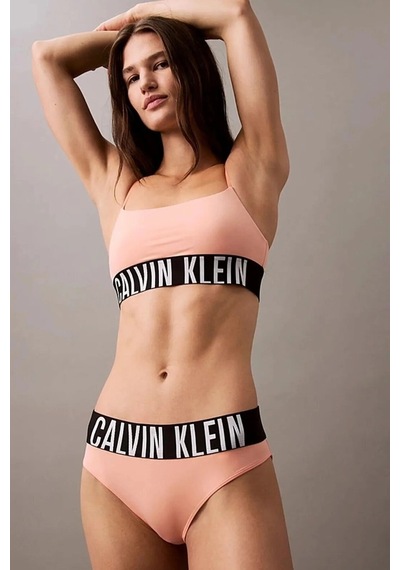 Calvin Klein Kadın Marka Logolu Elastik Bantlı Günlük Kullanıma Uygun Pembe Külot 000qf7792e Td9