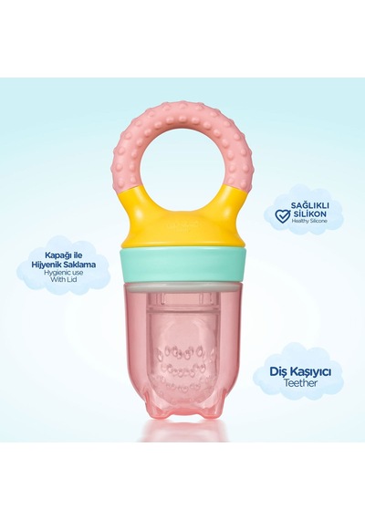 Wee Baby Meyve Süzgeçi 6+ Ay - Pembe