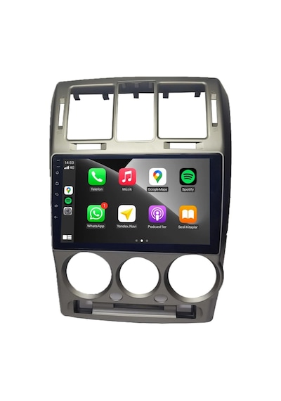 Oskodi Hyundai Getz Android Carplay Multimedya 2003-2011 Büyük Çerçeveli 4gb Ram + 64gb Hafıza