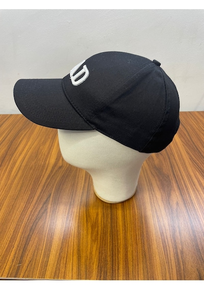 Dad Baba Nakışlı Pamuklu Unisex Cap Şapka Siyah