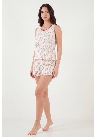 Lela Bayan Pijama Takımı 65770754 Ekru